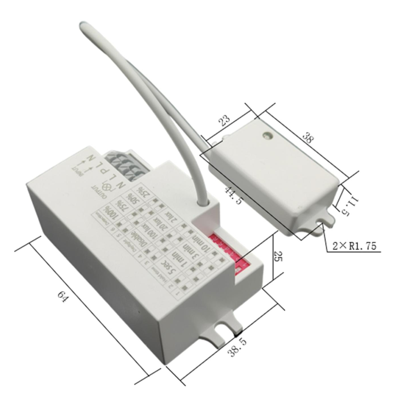 AC microwave sensor