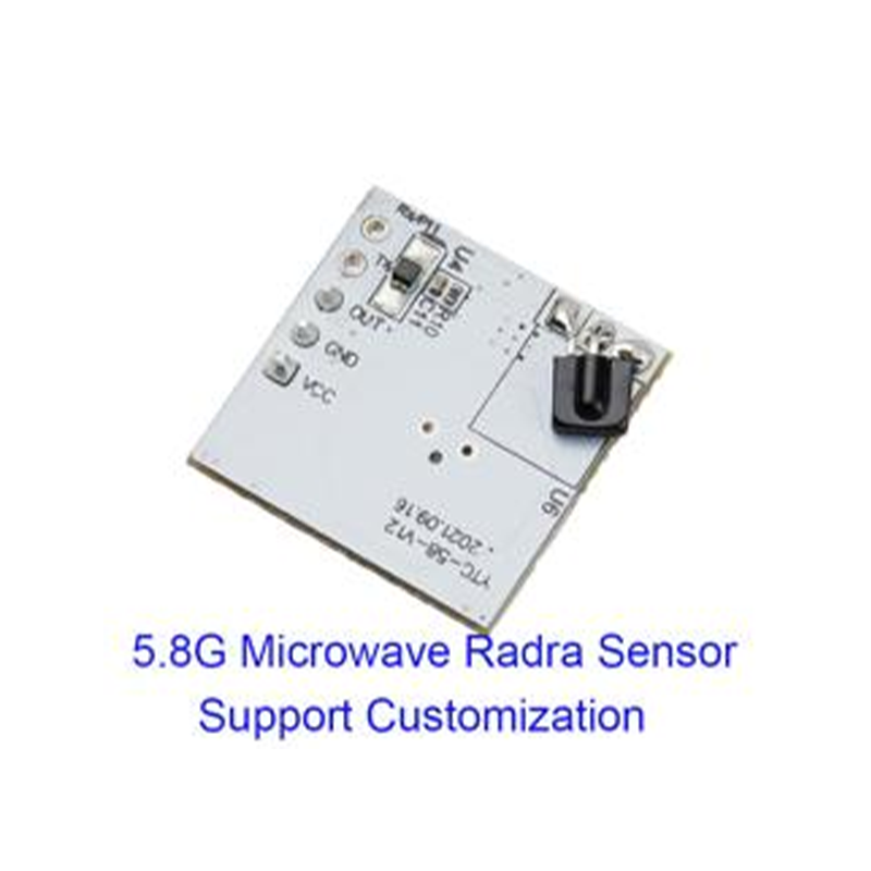 DC microwave motion sensor