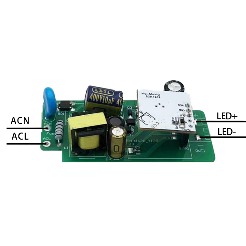 Driver with microwave motion sensor
