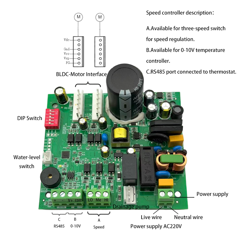DC brushless motor control board M5